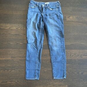 PAIGE Women's Skinny Jeans in Deep Blue